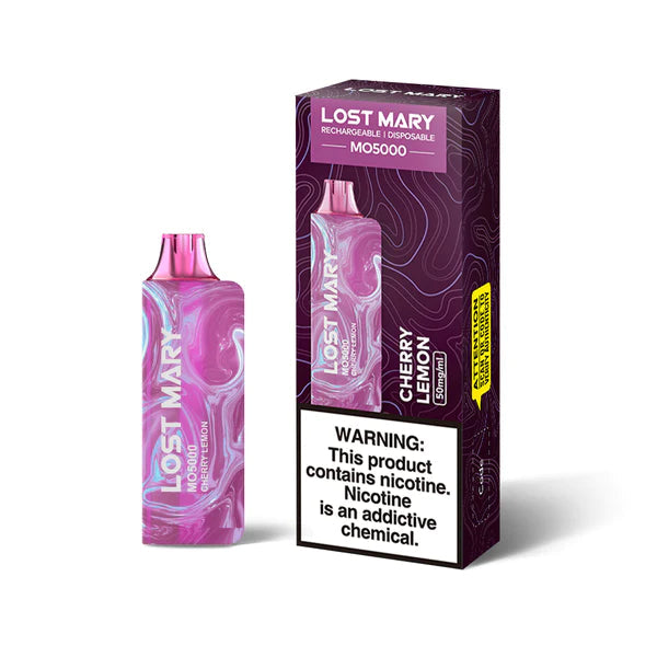Cherry Lemon Lost Mary MO5000 Disposable Vape Kit 5000 Puffs 13.5ml Best Sales Price - Disposables