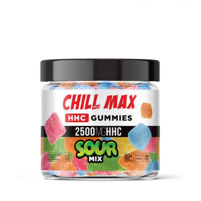 Chill Plus Max HHC THC Gummies Sour Mix 2500MG Best Sales Price - Gummies