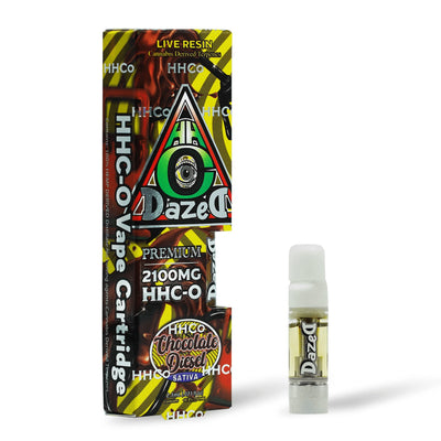 Live Resin Carts - DazeD8 Chocolate Diesel HHC-O Cartridge (2.1g) Best Sales Price - Vape Cartridges