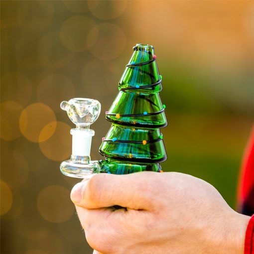 Cannabox Christmas Tree Bong Best Sales Price - Bongs