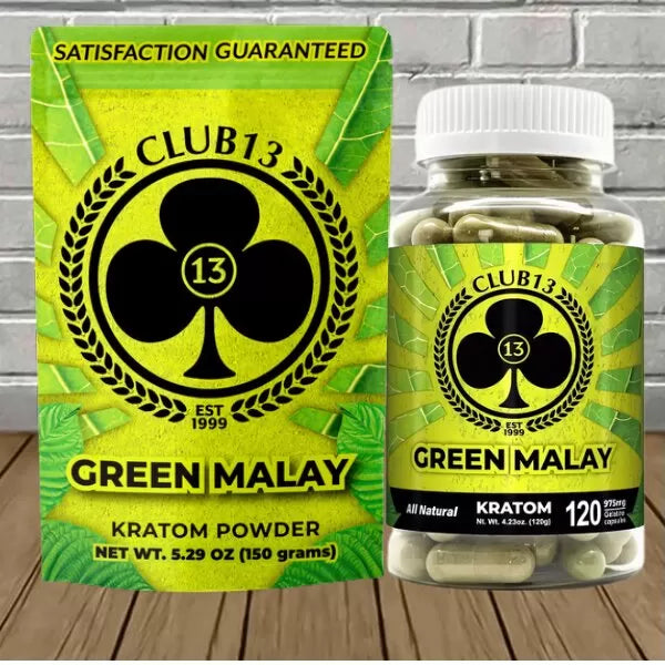 Club13 Green Malay Kratom Best Sales Price - Kratom