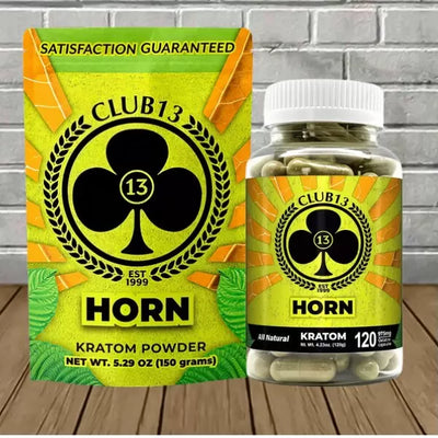 Club13 Horn Kratom Best Sales Price - Kratom