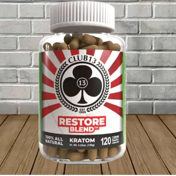 Club13 Restore Blend Kratom Best Sales Price - Kratom