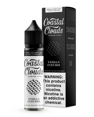 Coastal Clouds Vanilla Custard 60ml EJuice Best Sales Price - eJuice