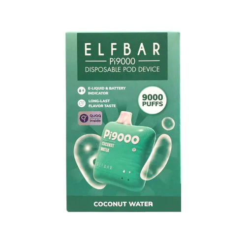 Coconut Water Elf Bar Pi9000 Disposable Vape 9000 Puffs 19ml