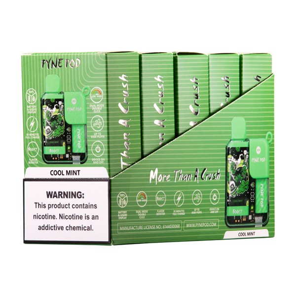 Cool Mint - Pyne Pod Boost 8500 Best Sales Price - Disposables