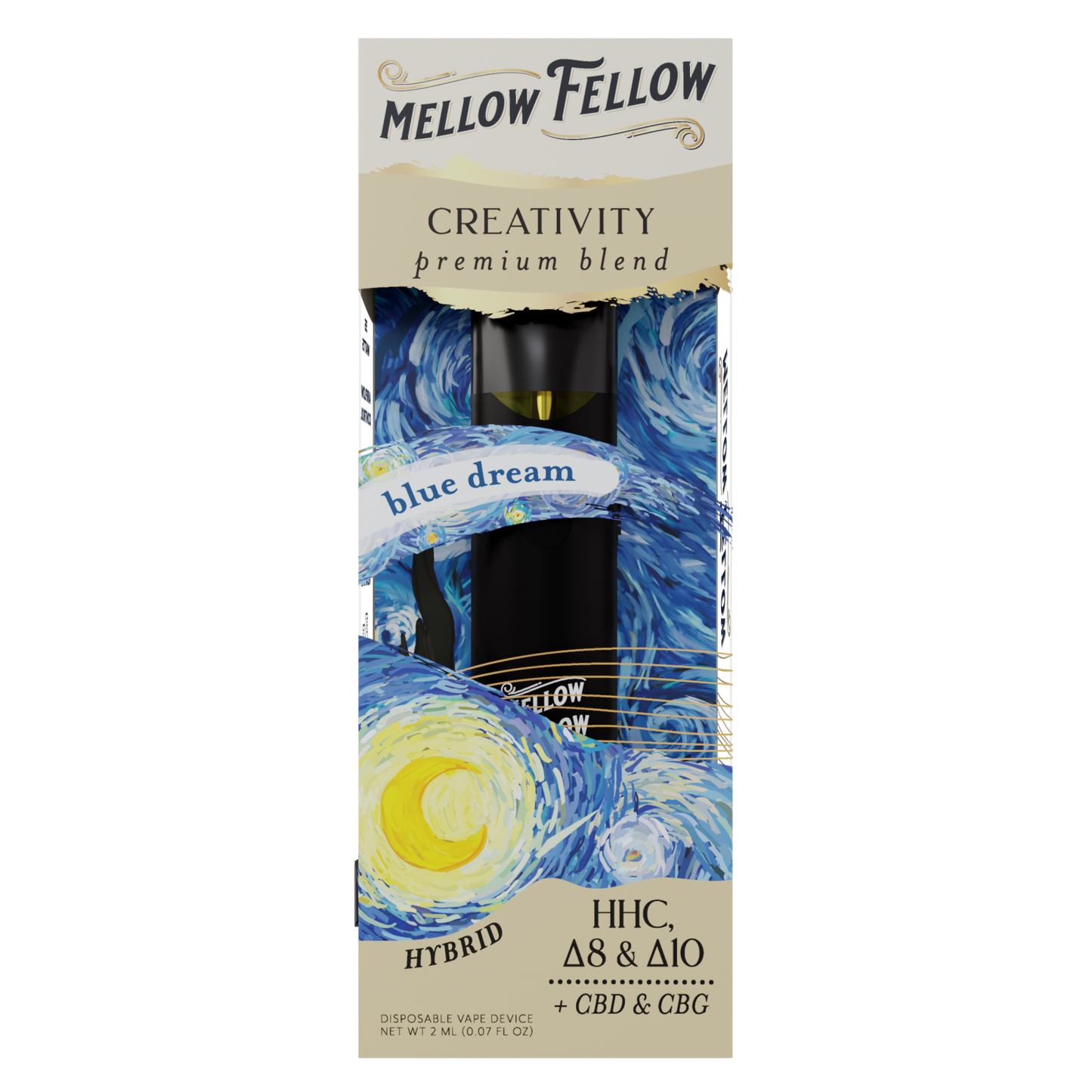 Mellow Fellow Creativity Blend 2ml Disposable Vape Blue Dream Best Sales Price - Vape Pens