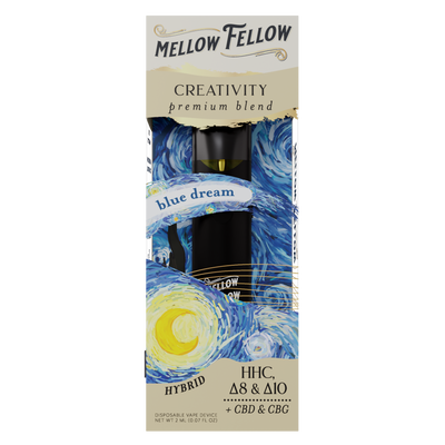 Mellow Fellow Creativity Blend 2ml Disposable Vape Blue Dream Best Sales Price - Vape Pens