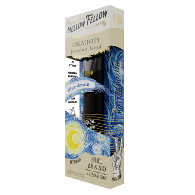 Mellow Fellow Creativity Blend 2ml Disposable Vape Blue Dream Best Sales Price - Vape Pens