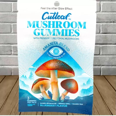 Cutleaf Mushroom Gummies Amanita Blend 1500mg Best Sales Price - Gummies