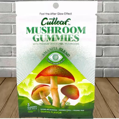 Cutleaf Mushroom Gummies Amanita Blend 1500mg Best Sales Price - Gummies