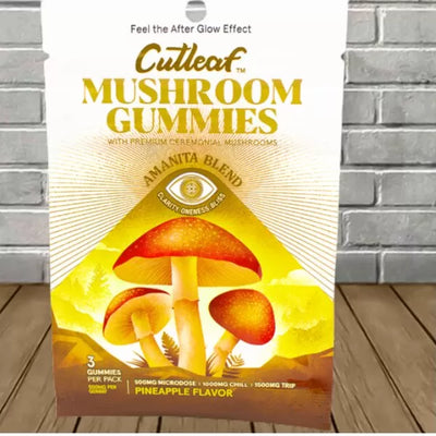 Cutleaf Mushroom Gummies Amanita Blend 1500mg Best Sales Price - Gummies