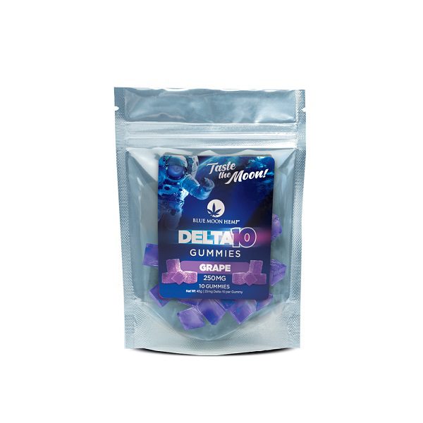 Blue Moon Hemp Delta 10 Gummies 250mg/10ct Best Sales Price - Gummies