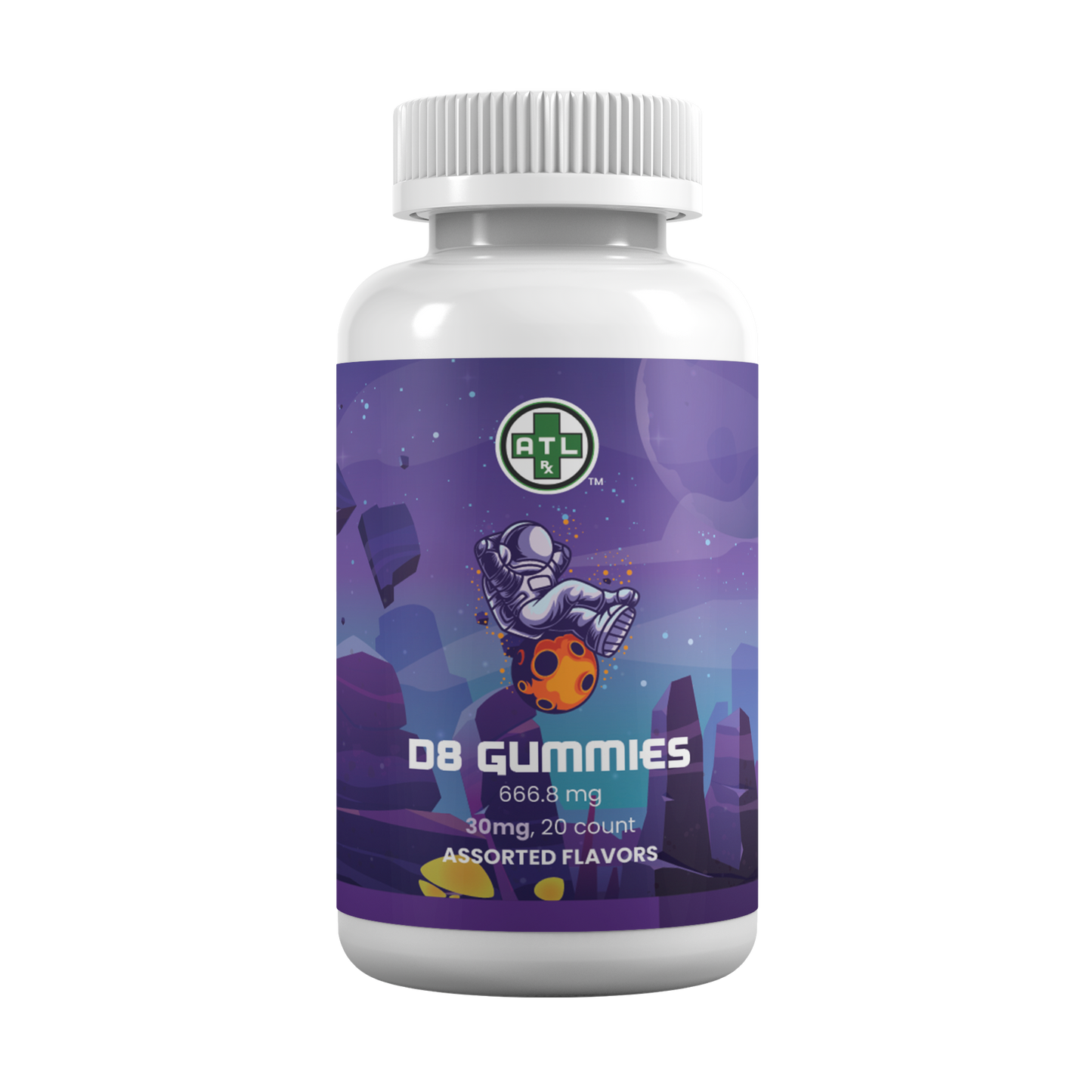 ATLRx Delta 8 Gummies 30 MG Best Sales Price - Gummies