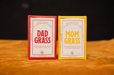 10 Packs - Parent Pack: Dad Grass CBD Joints + Mom Grass CBG Joints Best Sales Price - Topicals