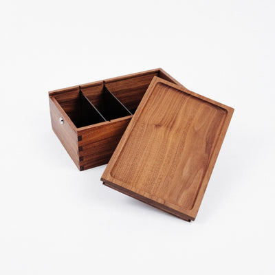 Marley Natural Lock Stash Box Black Walnut Best Sales Price - Accessories