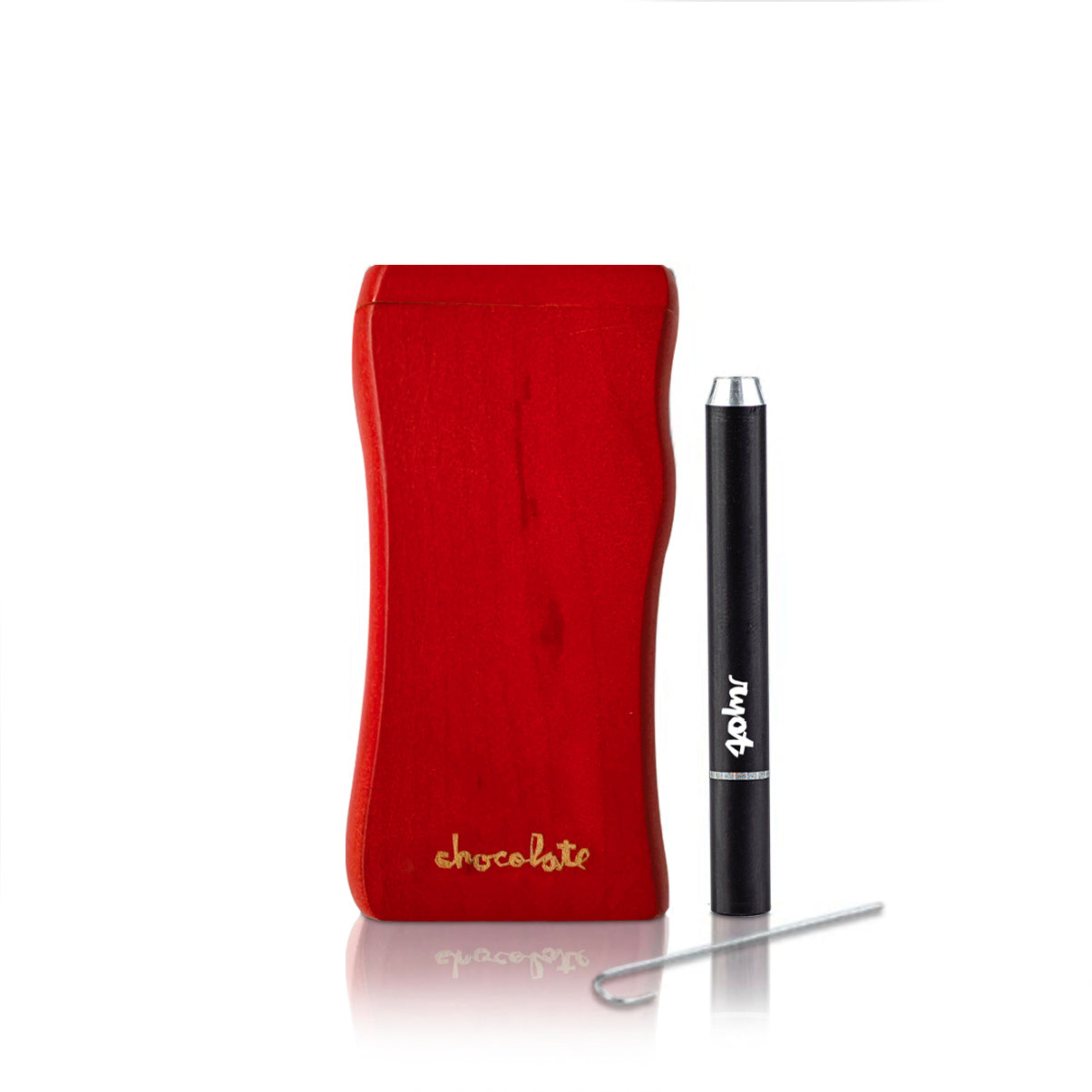 Chocolate X RYOT Red Maple Dugout with Aluminum One Hitter Best Sales Price - RYOT