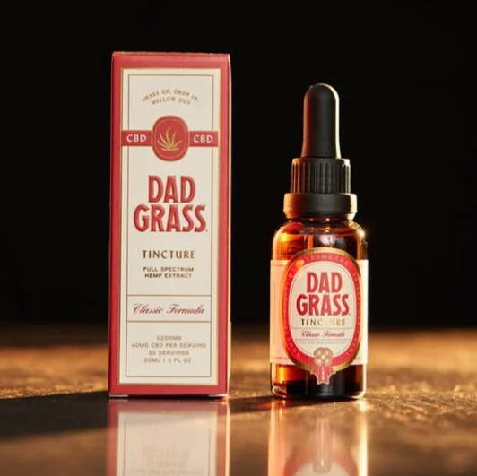 Dad Grass Classic Formula CBD Tincture Best Sales Price - Tincture Oil