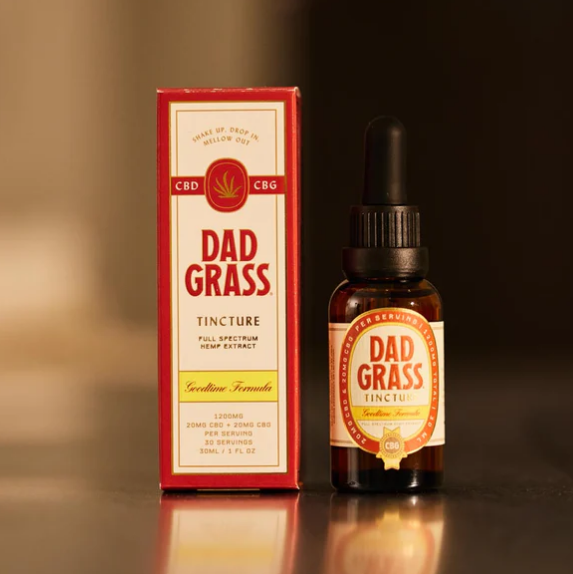 Dad Grass Goodtime Formula CBD + CBG Tincture Best Sales Price - Tincture Oil