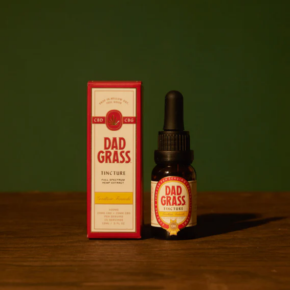 Dad Grass Mini Goodtime Formula CBD + CBG Tincture Best Sales Price - Tincture Oil