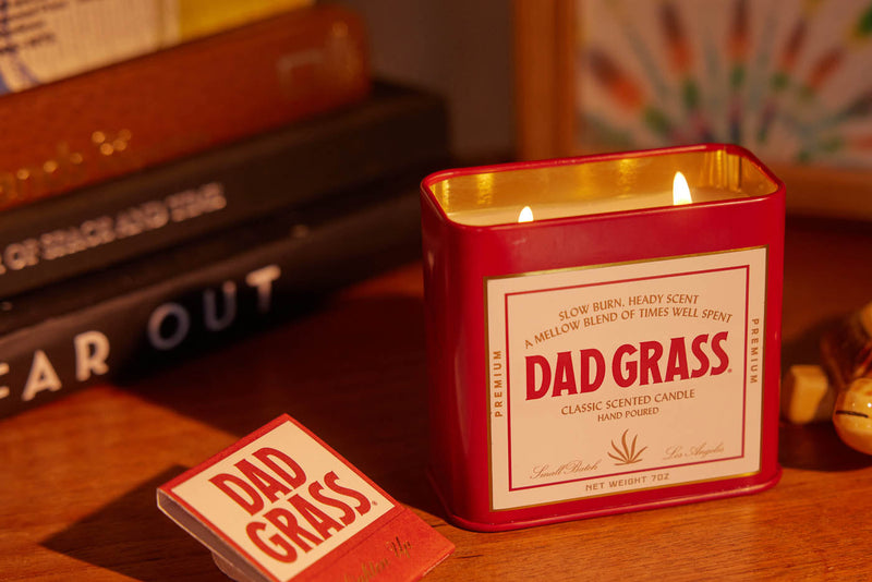 Dad Grass Scented Candle Best Sales Price - Smoke Odor Eliminators