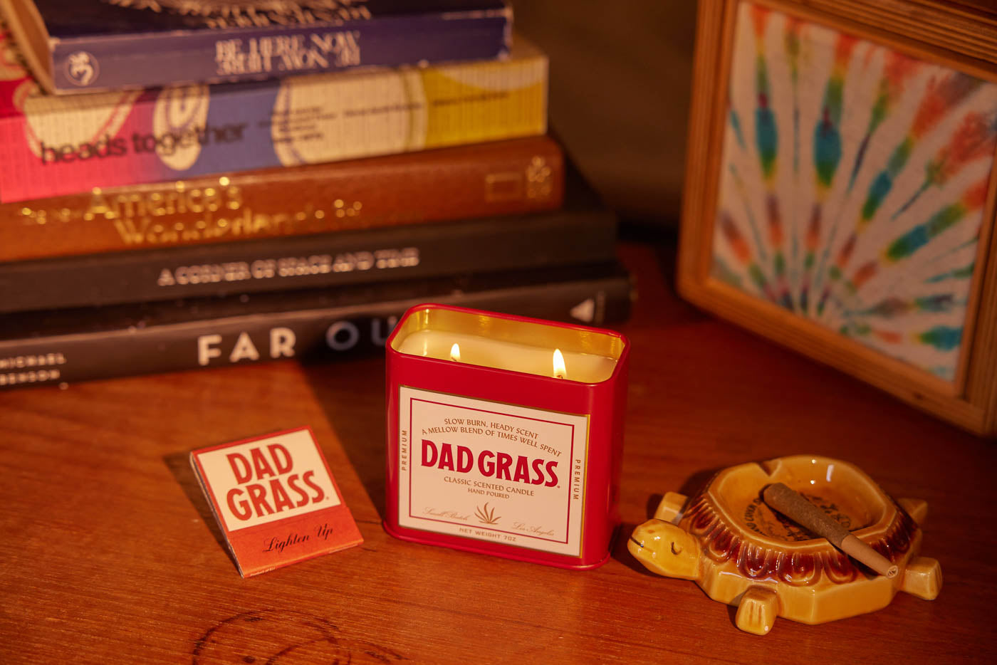 Dad Grass Scented Candle Best Sales Price - Smoke Odor Eliminators