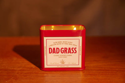 Dad Grass Scented Candle Best Sales Price - Smoke Odor Eliminators