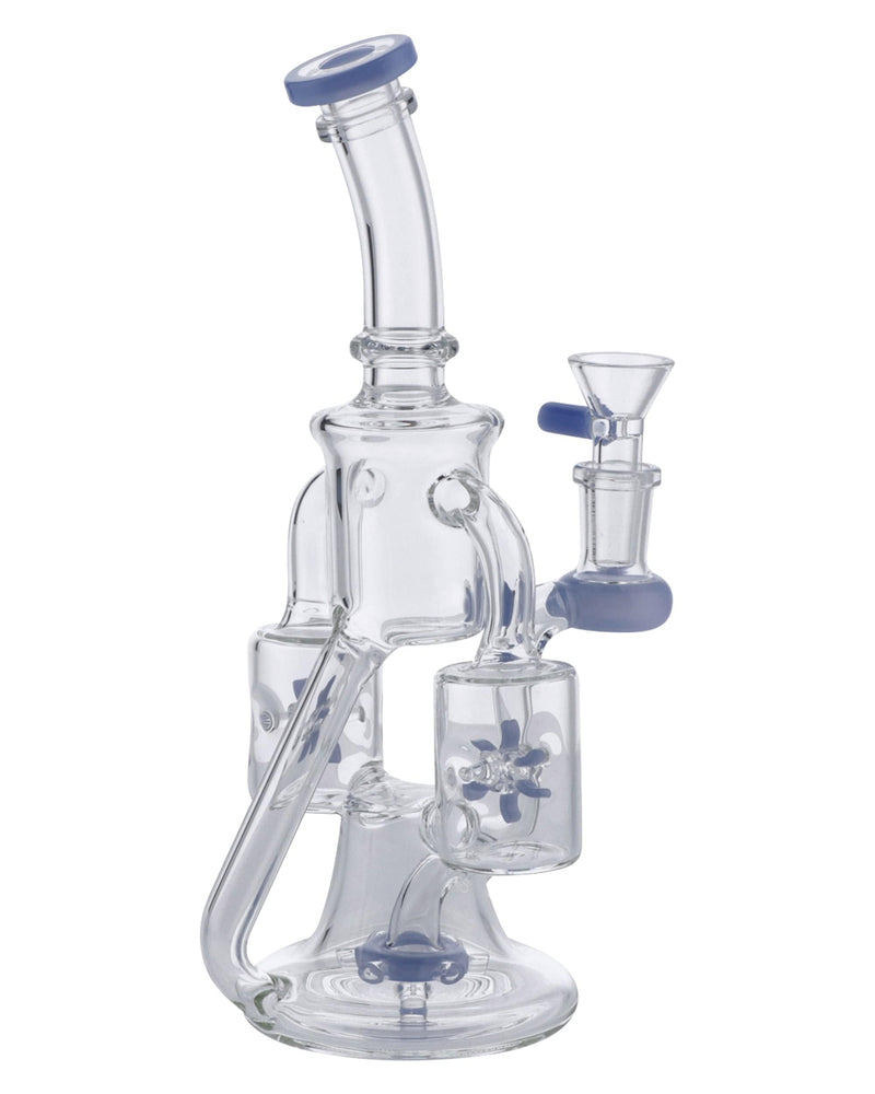 Daily High Club Dual Propeller Perc Recycler Bong Best Sales Price - Bongs