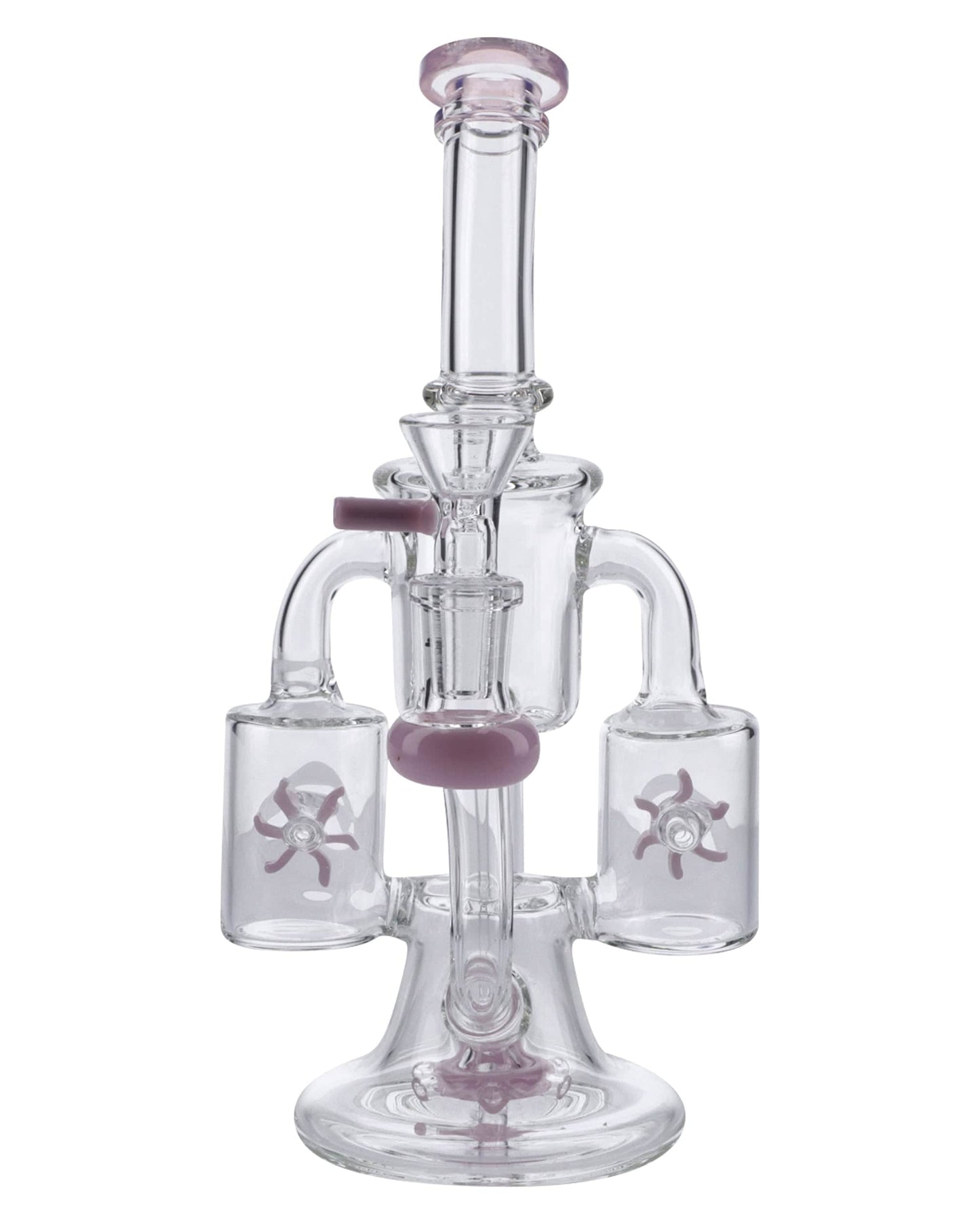 Daily High Club Dual Propeller Perc Recycler Bong Best Sales Price - Bongs