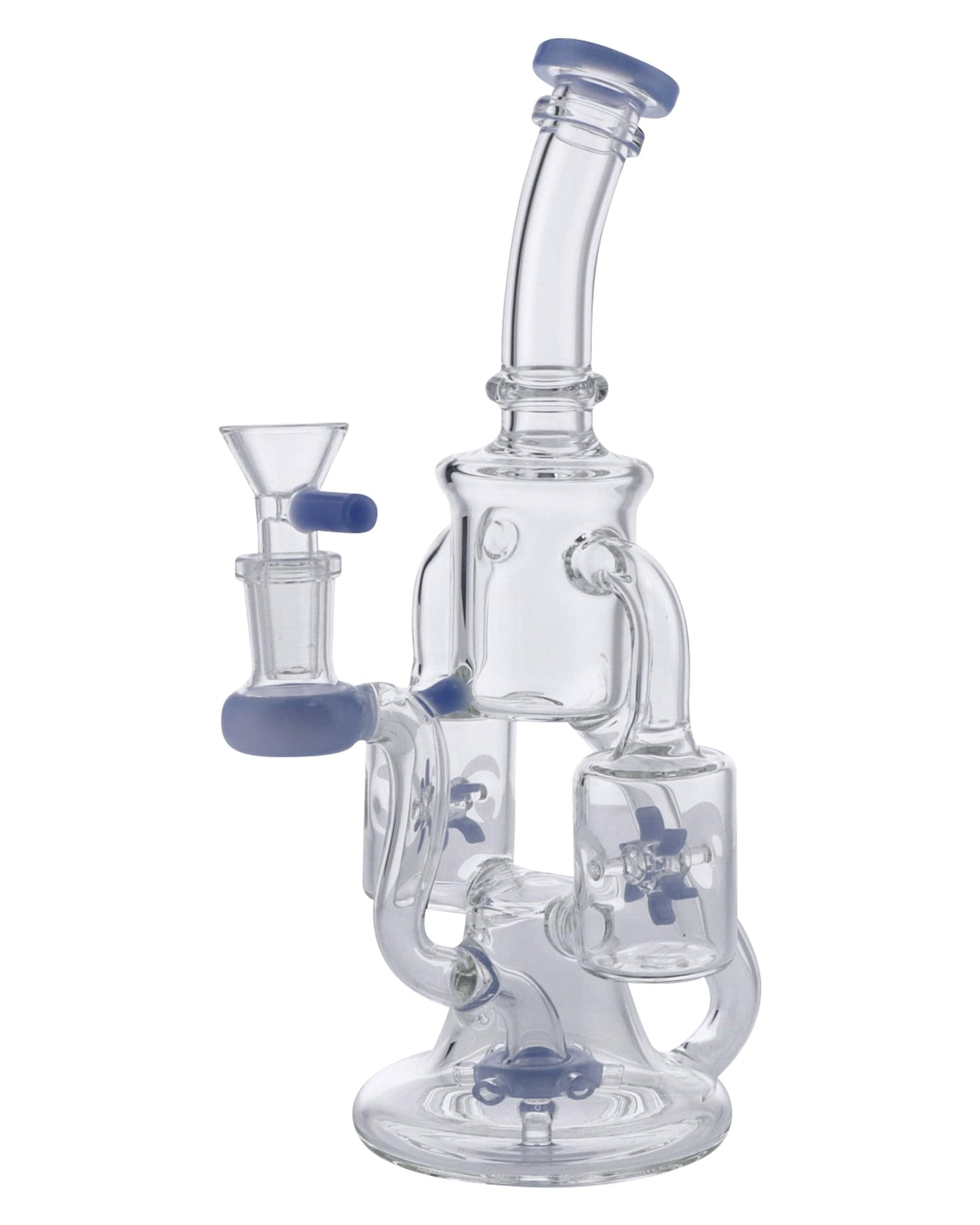 Daily High Club Dual Propeller Perc Recycler Bong Best Sales Price - Bongs