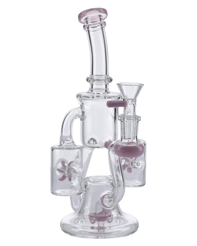 Daily High Club Dual Propeller Perc Recycler Bong Best Sales Price - Bongs