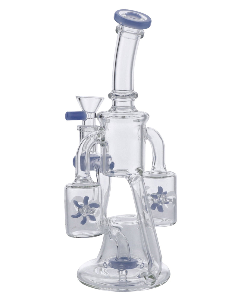 Daily High Club Dual Propeller Perc Recycler Bong Best Sales Price - Bongs