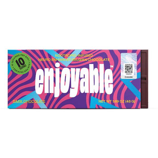 Enjoyable Neuro Enhancer Belgian Chocolate Bar Best Sales Price - Gummies