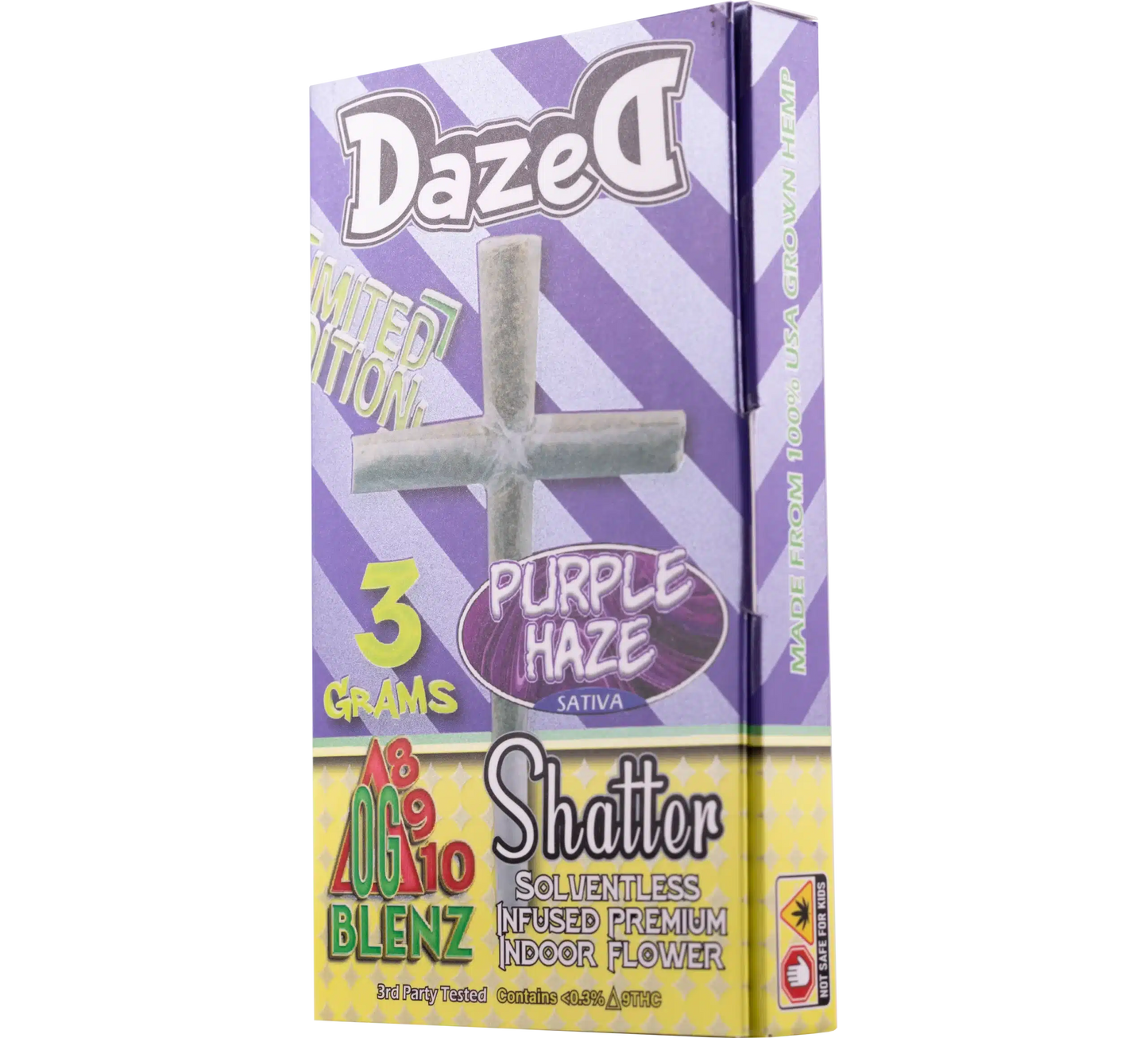 DazeD8 OG Blenz Shatter Cross Joint (3g) Best Sales Price - Topicals