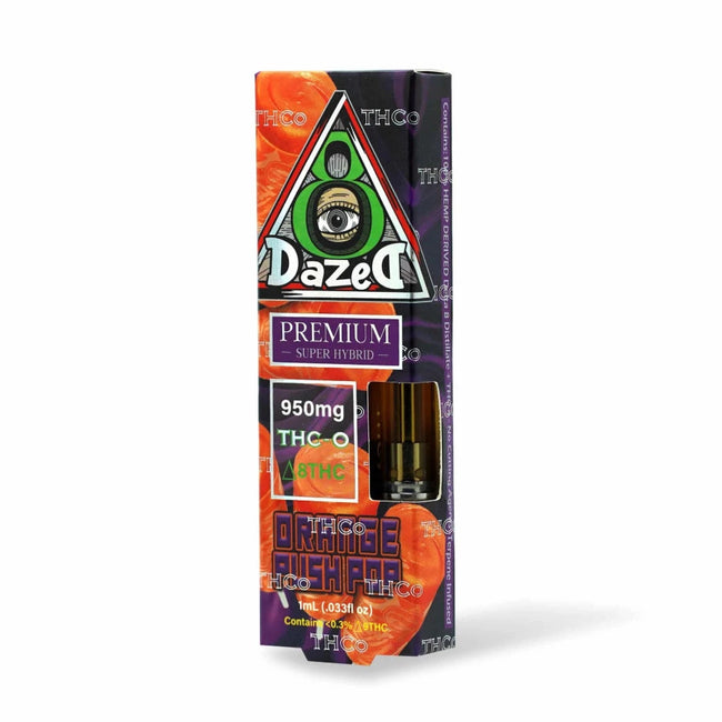 DazeD8 Orange Push Pop Delta 8 THC-O Cartridge (1g) Best Sales Price - Vape Cartridges