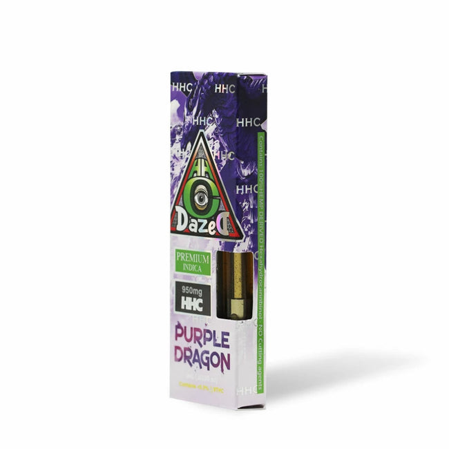 DazeD8 Purple Dragon HHC Cartridge (1g) Best Sales Price - Vape Cartridges
