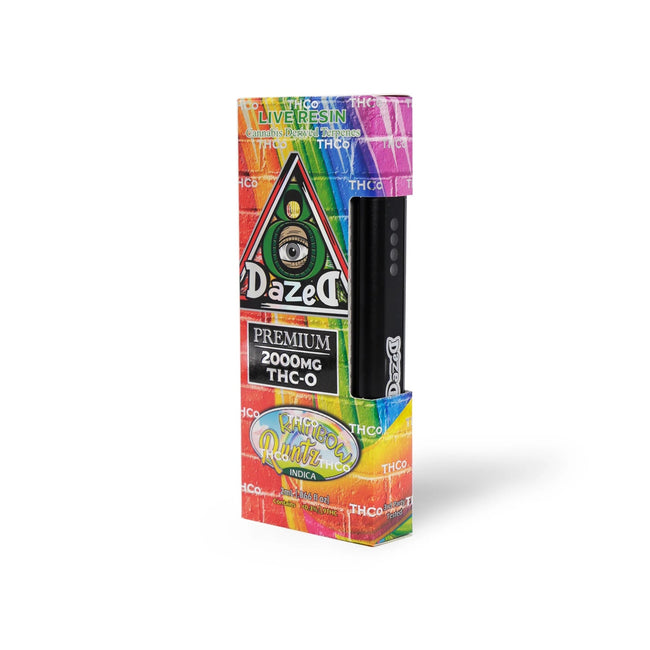 DazeD8 Rainbow Runtz Live Resin THC-O Disposable (2g) Best Sales Price - Vape Pens