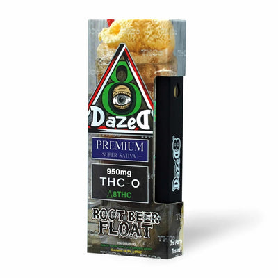 DazeD8 Root Beer Float Delta 8 THC-O Disposable (1g) Best Sales Price - Vape Pens