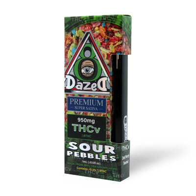 DazeD8 Sour Pebbles Delta 8 THCV Disposable (1g) Best Sales Price - Vape Pens