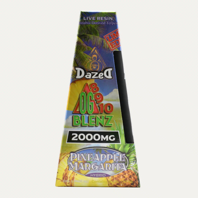 Dazed8 OG Blenz Live Resin Disposable Vape Pens (2g) Best Sales Price - Vape Pens
