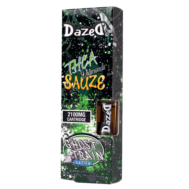 DazedA THCA Diamonds Sauze Cartridges (2.1g) Best Sales Price - Vape Cartridges