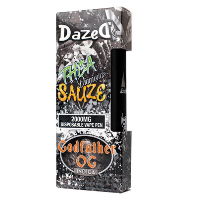 DazedA THCA Diamonds Sauze Disposable Vape Pens (2g) Best Sales Price - Vape Pens