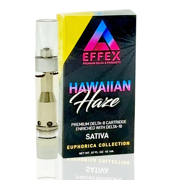 Delta Effex (Delta Extrax) Delta 10 THC Vape Cartridges: Maui Wowie, H ...