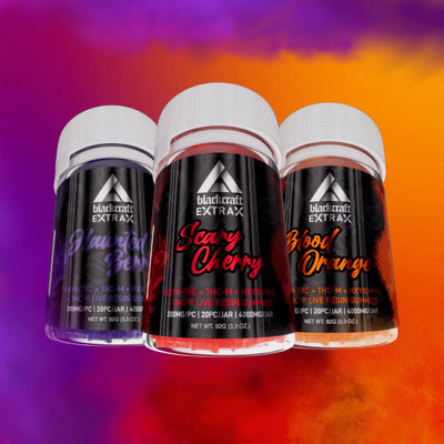 Delta Extrax 12,000mg Live Resin Gummy Bundle | Blackcraft Extrax Best Sales Price - Gummies