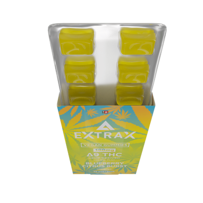 Delta Extrax Delta-9 THC Blister Pack | 3 Pack Gummy Bundle Best Sales Price - Gummies
