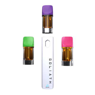 Delta Extrax Green Queen | 2G Pods Duo | Goliath Best Sales Price - Vape Cartridges