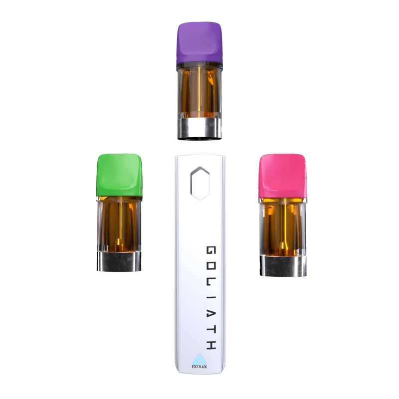 Delta Extrax Green Queen | 2G Pods Duo | Goliath Best Sales Price - Vape Cartridges