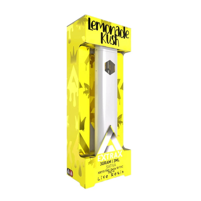 Delta Extrax Lemonade Kush 11-Hydroxy THC HXY11-THC Disposable (3g) Best Sales Price - Vape Pens