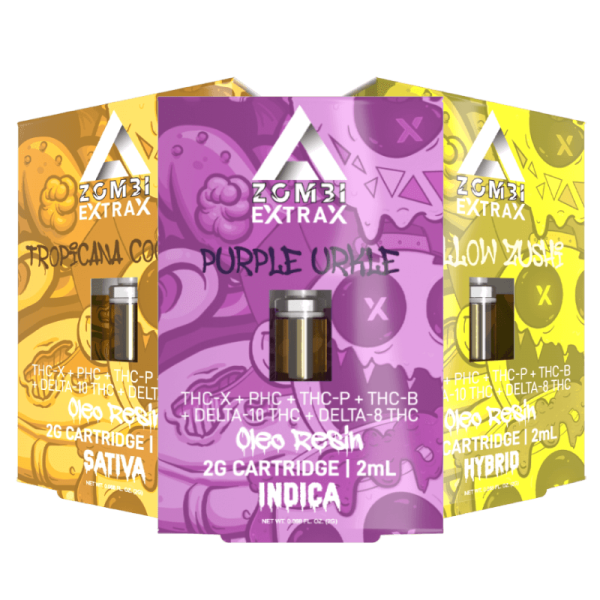 Delta Extrax Oleo Resin 2G Cartridge | Zombi Extrax Best Sales Price - Vape Cartridges