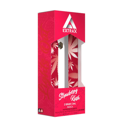 Delta Extrax Strawberry Kush THCh THCjd Disposable Live Resin Best Sales Price - Vape Pens